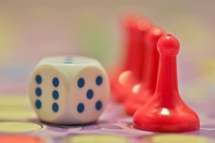 Toys, Plastic, Dice, Kids, six, playing, game, competition, HD wallpaper