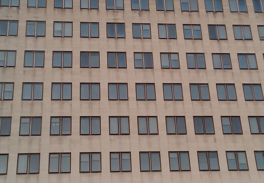 windows, uniformity, city, lost, building exterior, built structure HD wallpaper