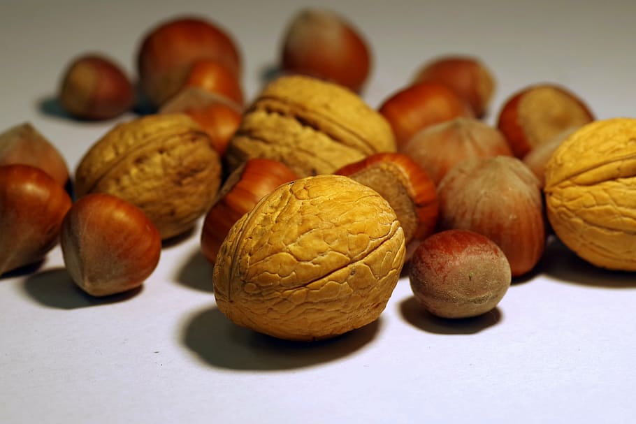 walnut, italian, cane, shell, hard, festive, split, nature HD wallpaper