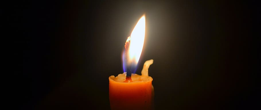 candle, light, dark, flame, night, candlelight, romantic, wax HD wallpaper