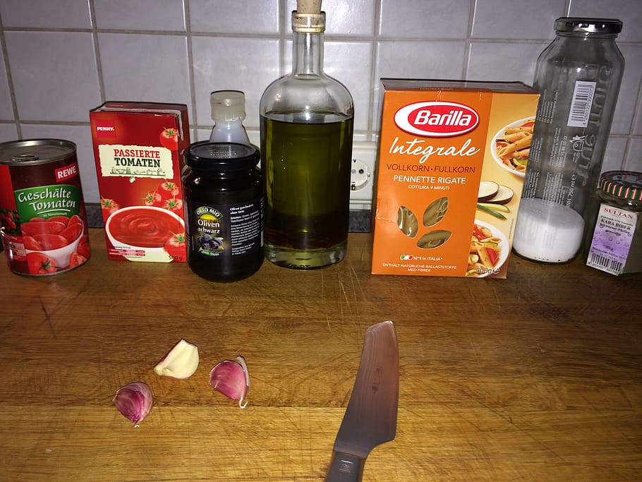 cook, kitchen, cutting board, ingredients, container, food and drink HD wallpaper