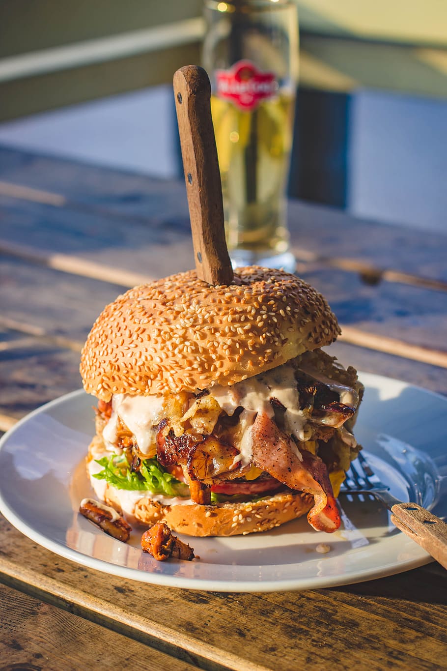 bread, food, plate, sandwich, burger, cheese, delicious, fast food HD wallpaper
