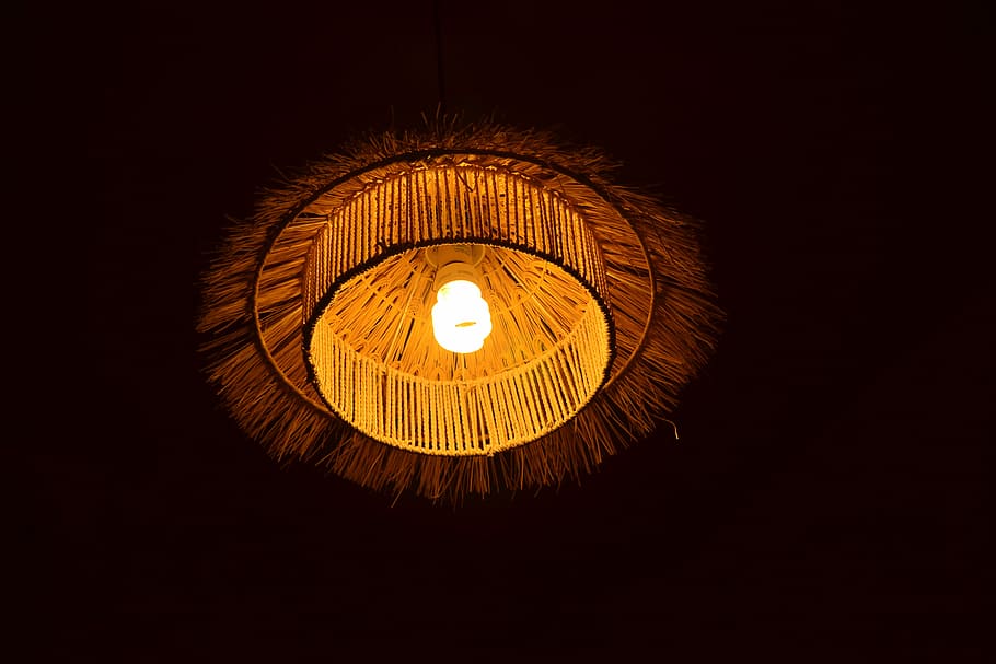 Lamp, Energy Saving, Electricity, Light, dark, design, illuminated HD wallpaper