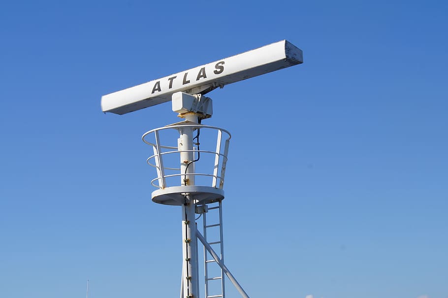 Ship, Radar, Lookout, sky, blue, security Camera, surveillance HD wallpaper