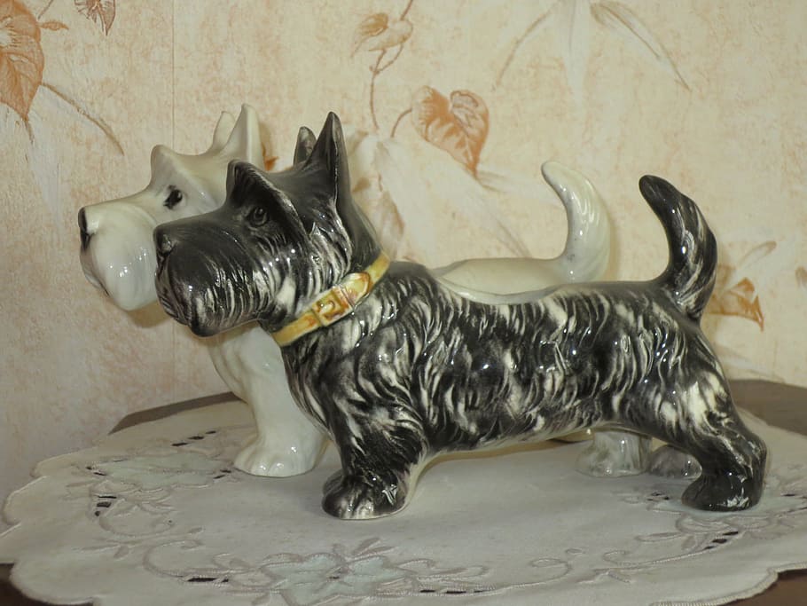 dogs, ceramic, statues, kitch, animal themes, one animal, canine HD wallpaper