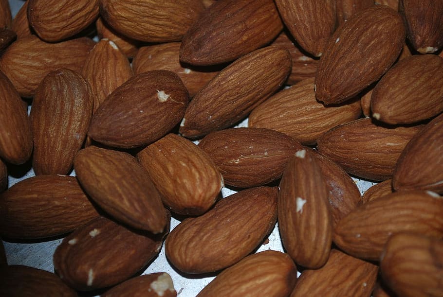 Almonds, Nuts, Nutrition, Snack, Food, nut - food, food and drink HD wallpaper