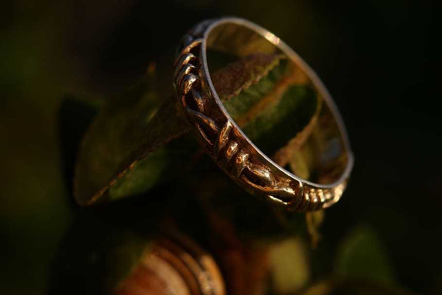 ring, silver ring, jewellery, close-up, wedding ring, jewelry HD wallpaper