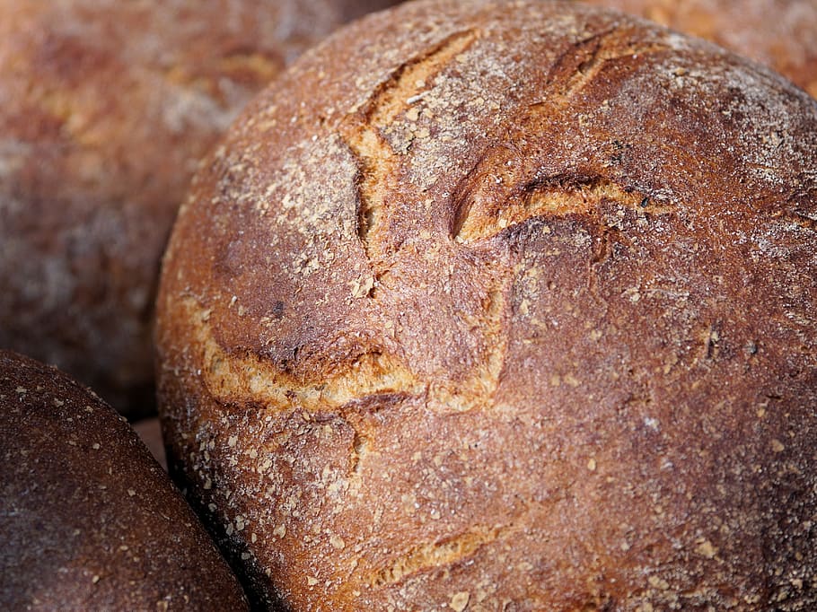 untitled, bread, bake, crust, baked goods, crispy, cereals HD wallpaper