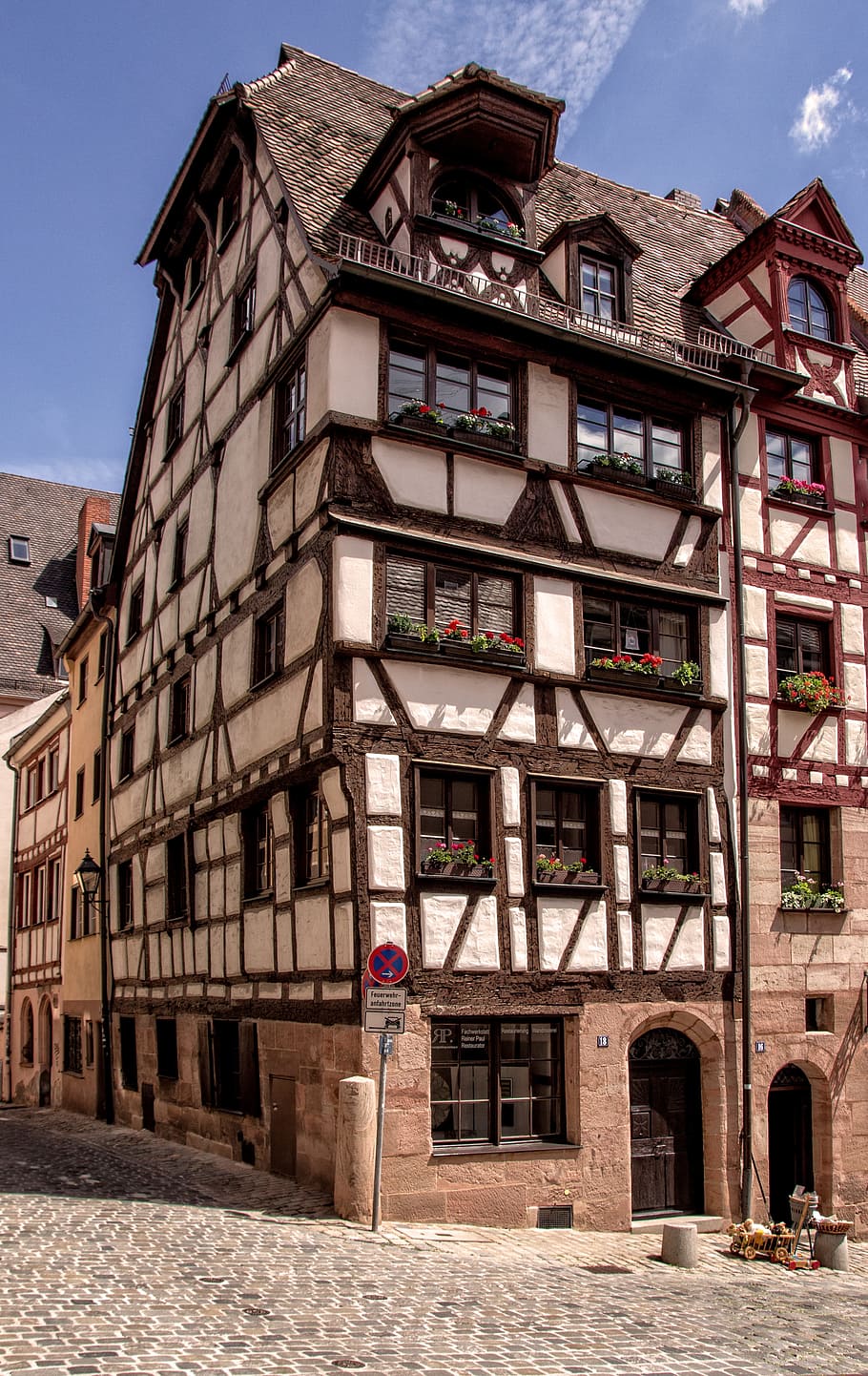 nuremberg, historically, old town, middle ages, building, tower