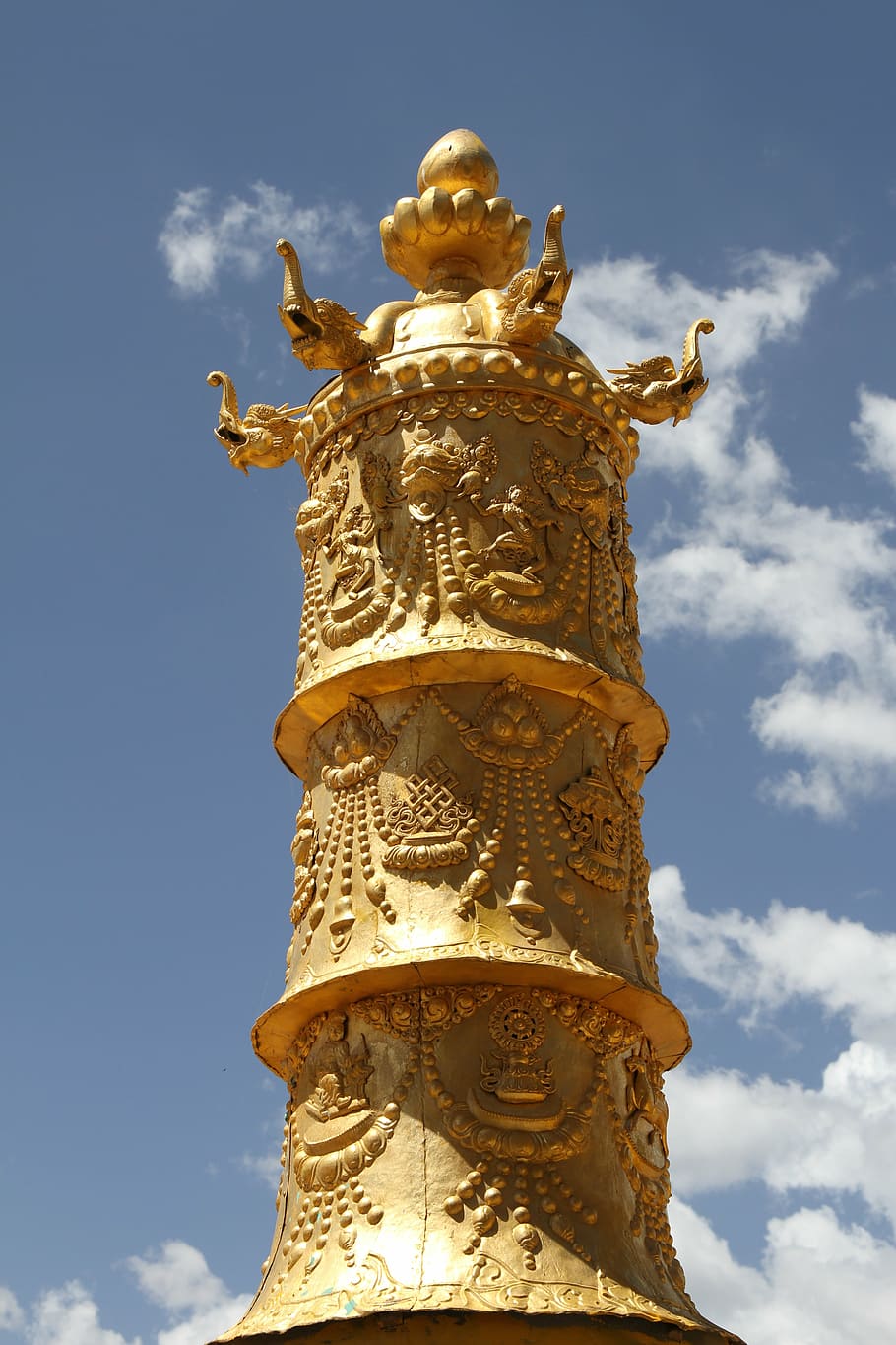 qinghai, si 廟, construction, sculpture, statue, art and craft HD wallpaper
