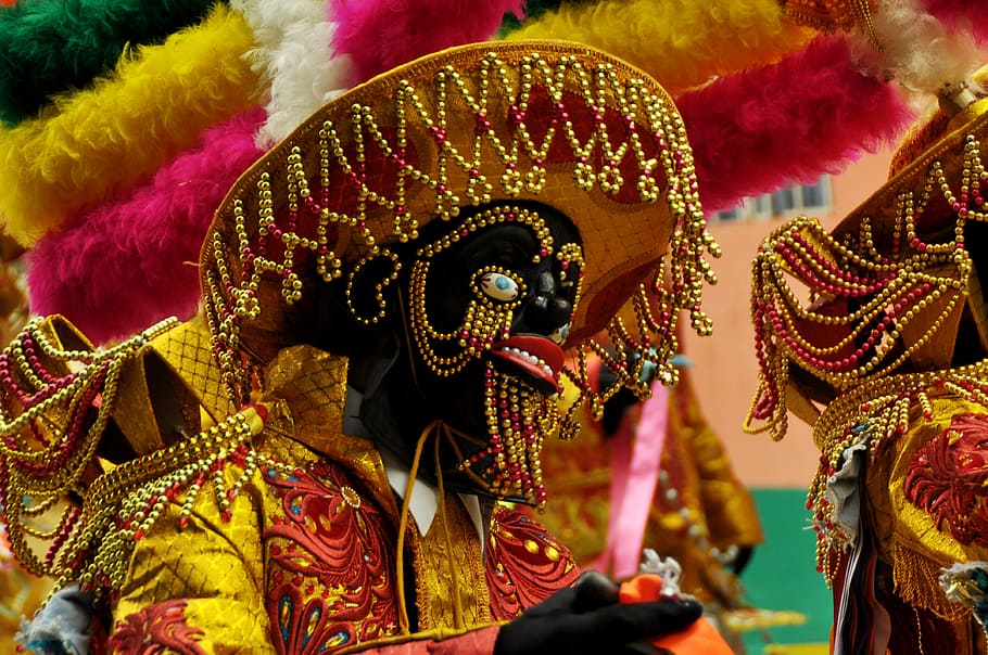 Dance, Mask, Peru, Colors, Party, tradition, cultures, multi Colored, HD wallpaper