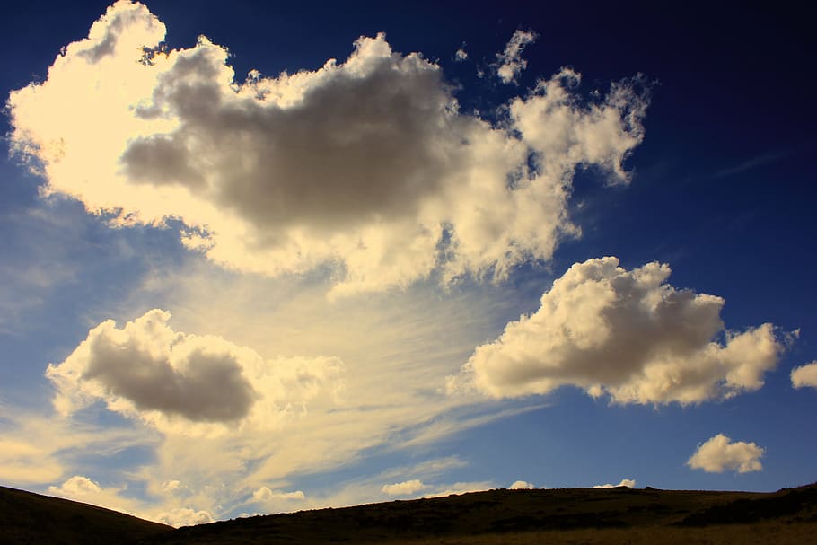 sky, clouds, landscape, cloud - sky, scenics - nature, beauty in nature HD wallpaper