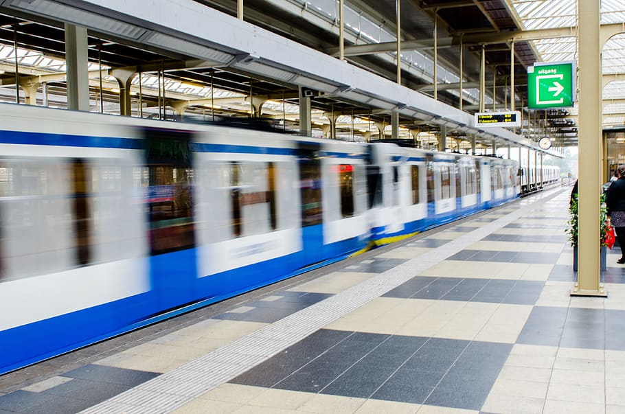 metro, train, commute, transport, station, subway, transportation HD wallpaper