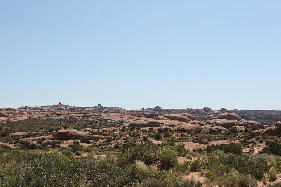 Desert, Scenic, Landscape, Rock, Utah, nature, scenics, outdoors HD wallpaper