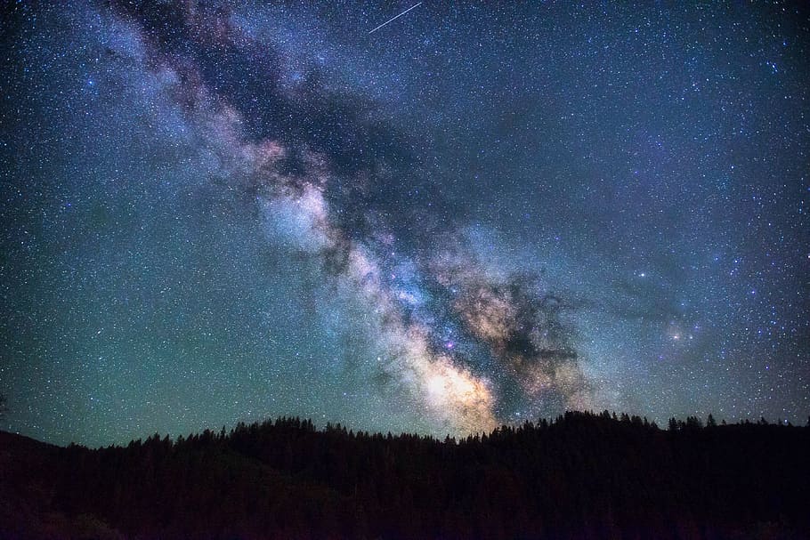 star gazing photography, astronomy, constellation, dark, daylight HD wallpaper