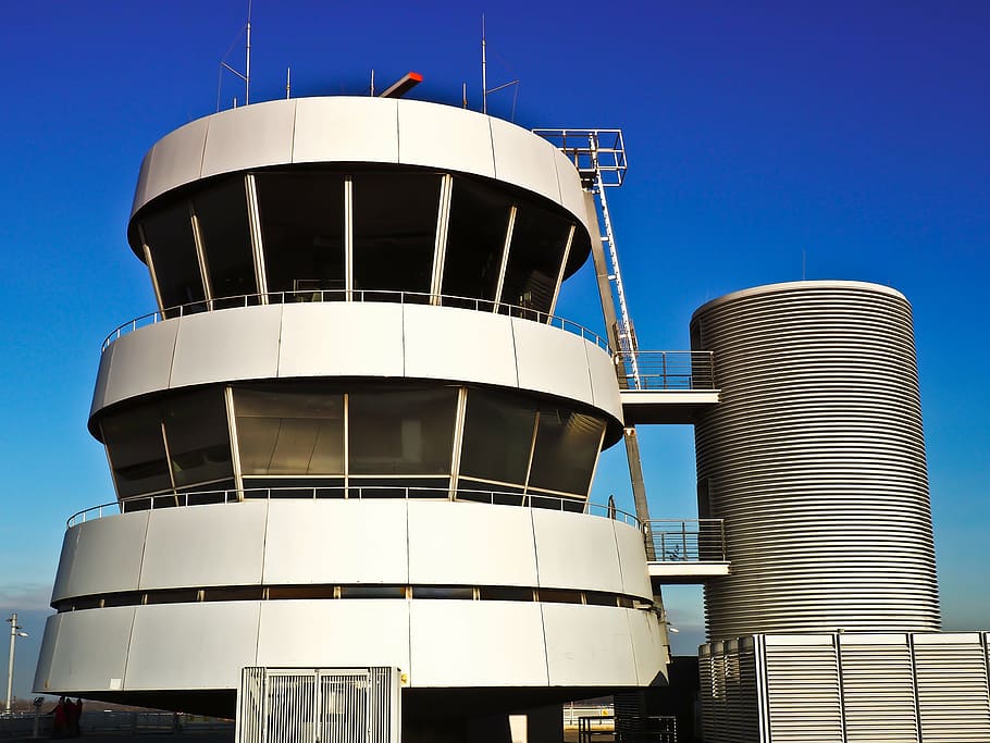 tower, air traffic control, flight control, security, airport HD wallpaper