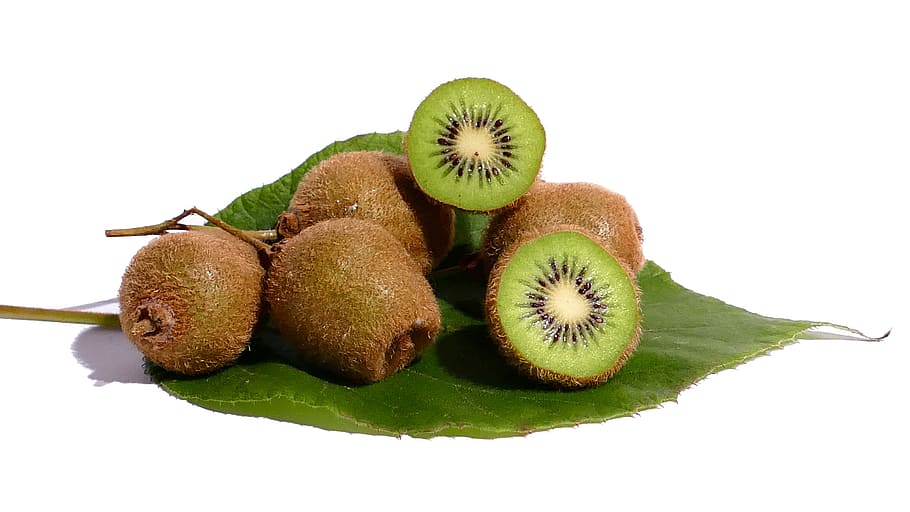 Kiwi, Fruit, Vitamins, Healthy, green, food, cut, still life HD wallpaper