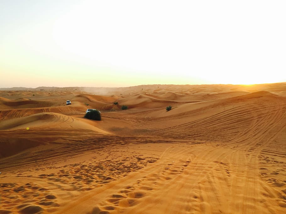 dubai, desert, arab, sand, arabia, sand Dune, nature, sahara Desert HD wallpaper