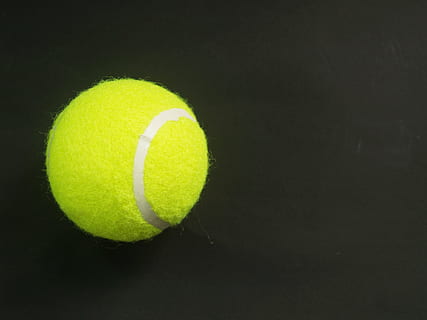 tennis ball, racket, white, yellow, background, closeup, isolated HD wallpaper