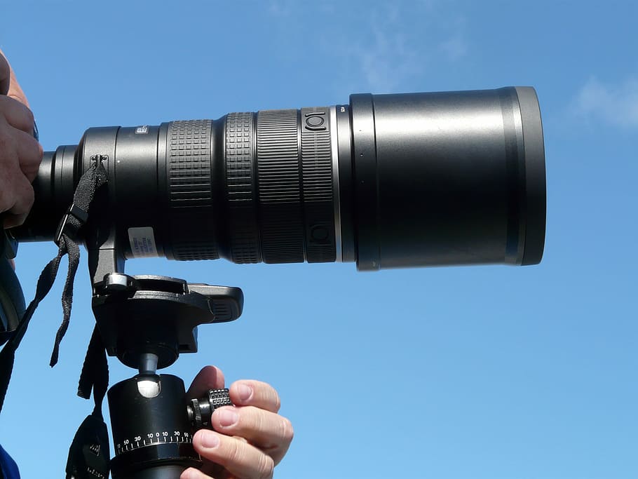 Lens, Camera, Tripod, camera tripod, recording, photographer HD wallpaper