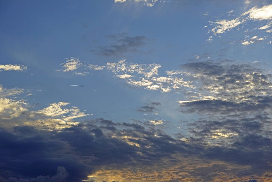 sky, texture, abstract, blue, environmental, nature, white HD wallpaper