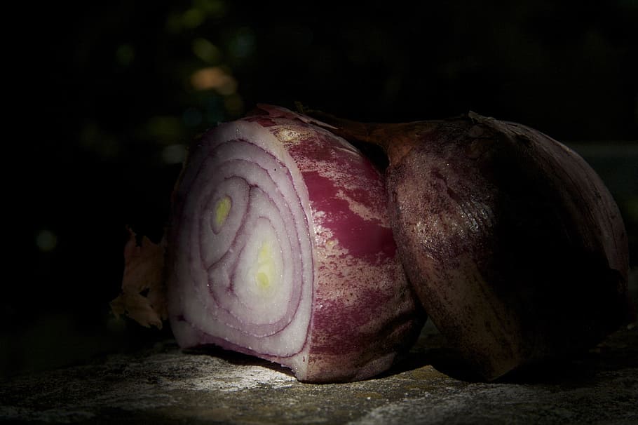 onion, red, vegetable, sliced, close-up, food and drink, healthy eating HD wallpaper