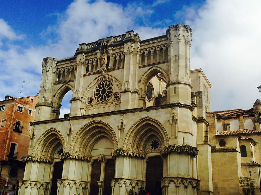 Cuenca, Spain, Cathedral, Architecture, city, medieval, unesco HD wallpaper
