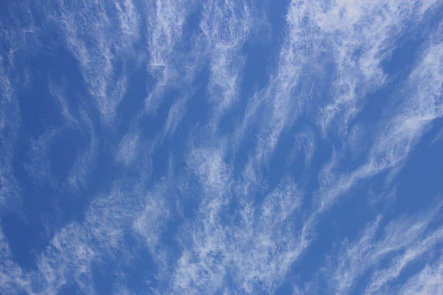 white clouds, sky, background, blue, nature, background image HD wallpaper