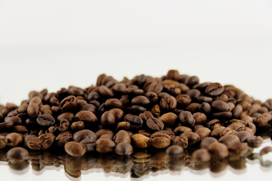 coffee, beans, coffee beans, espresso, brown, caffeine, close-up HD wallpaper