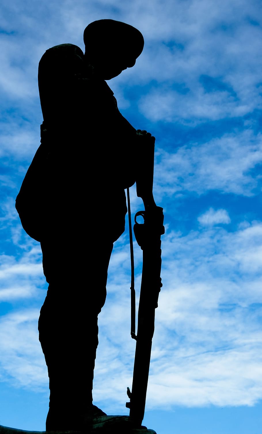 ww1 soldiers silhouette