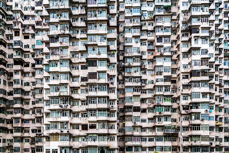 building, structure, infrastructure, window, establishment HD wallpaper