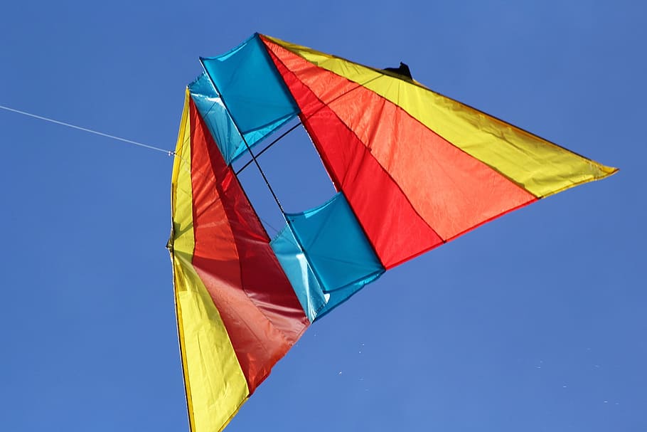 dragons, fly, dragon rising, sky, clouds, kites rise, wind HD wallpaper