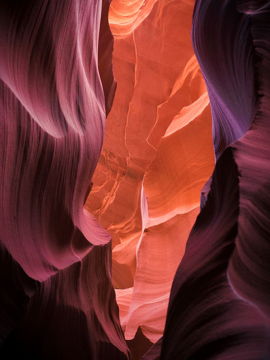 antelope cave wallpaper, closeup photography of canyon, rock HD wallpaper
