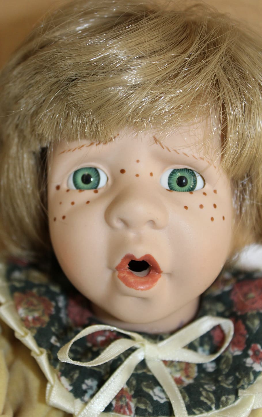 HD wallpaper doll girl toys face play children toys eyes