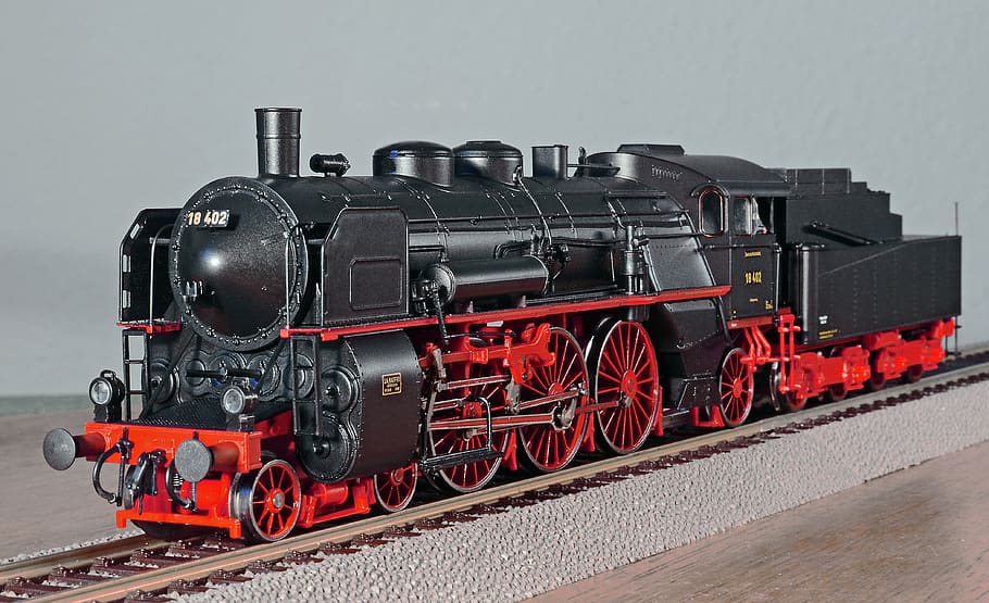 steam locomotive, model, scale h0, bavaria, bavarian s 3-6, HD wallpaper