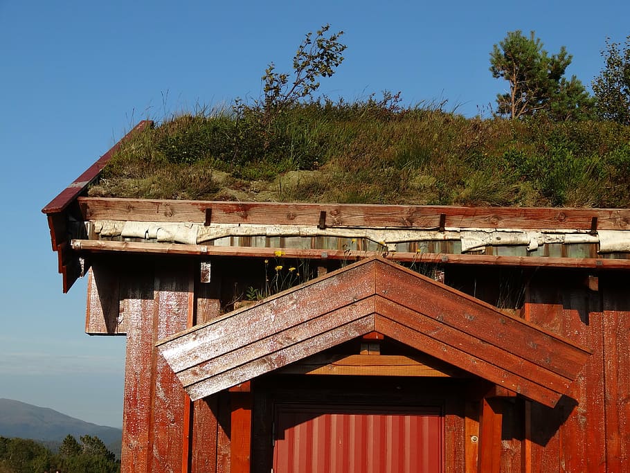 house, construction, norway, roof, architecture, built structure HD wallpaper