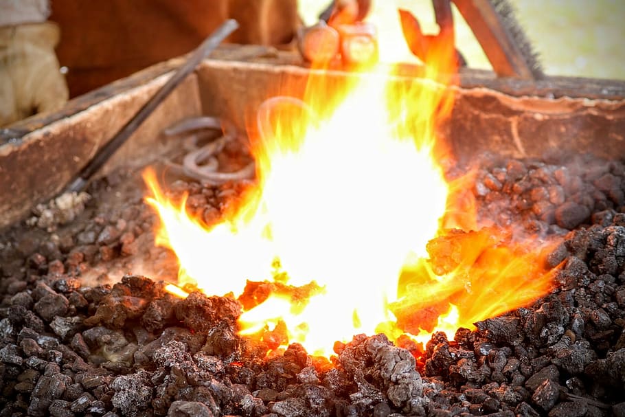 Fire, Coal, Hot, Burn, Energy, fire - natural phenomenon, heat - temperature HD wallpaper