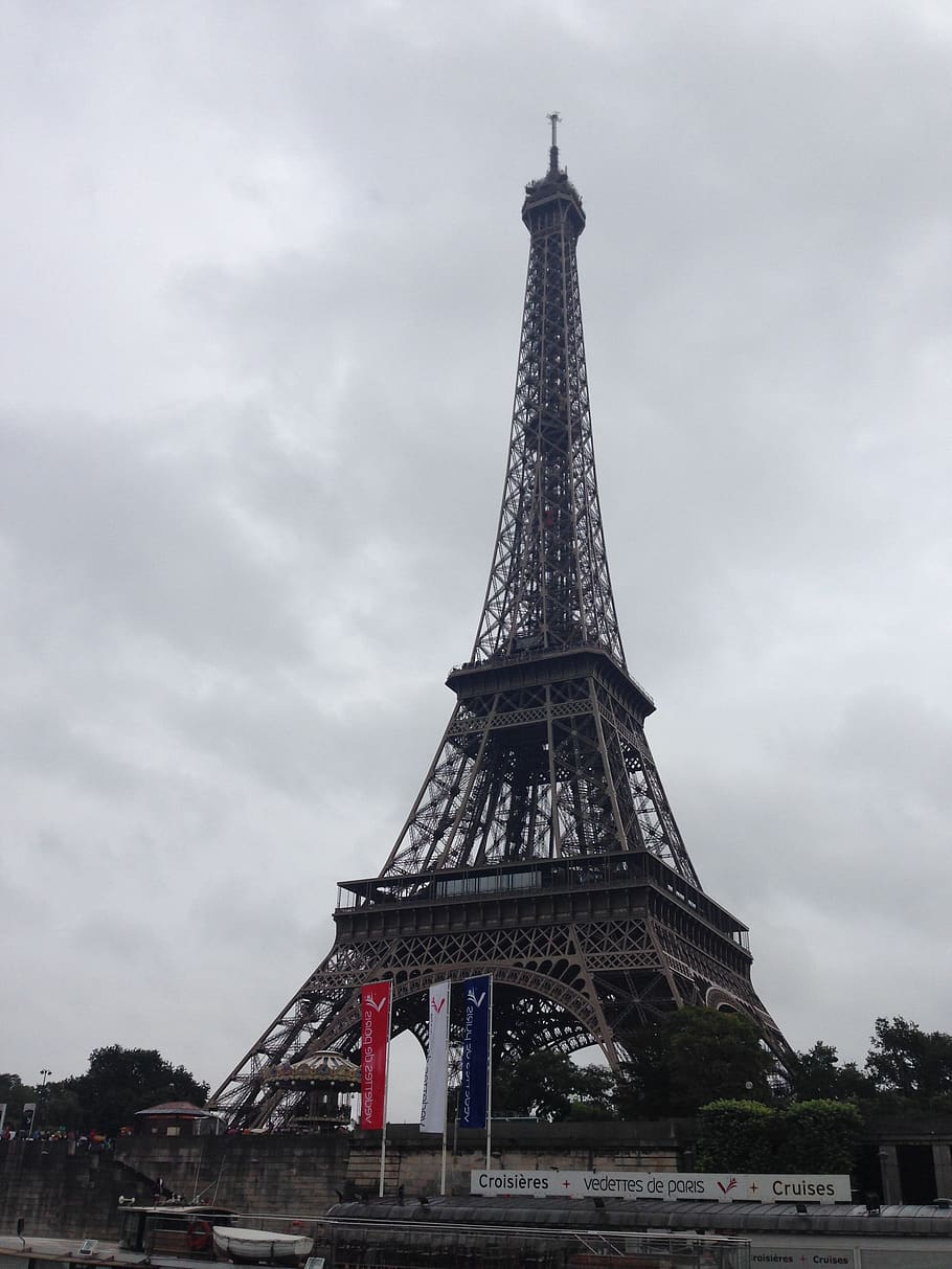 eiffel tower, the eiffel tower, paris, architecture, built structure HD wallpaper