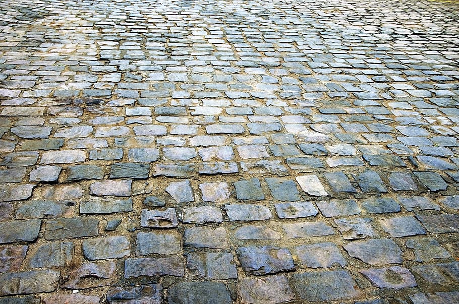 closeup photo of black and gray concrete pavement, ground, floor HD wallpaper