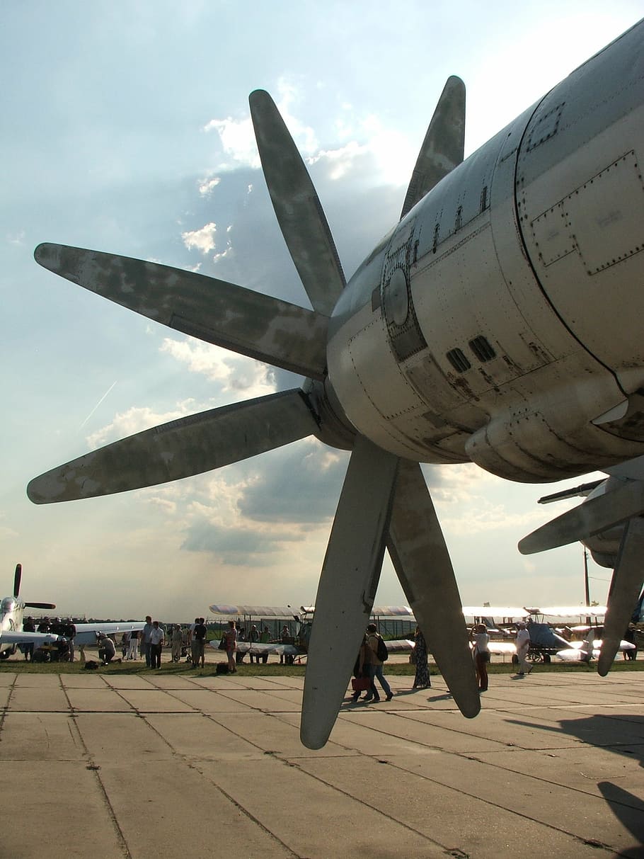 propeler, plane, screw, aviation, kiev, museum, airplane, air Vehicle HD wallpaper