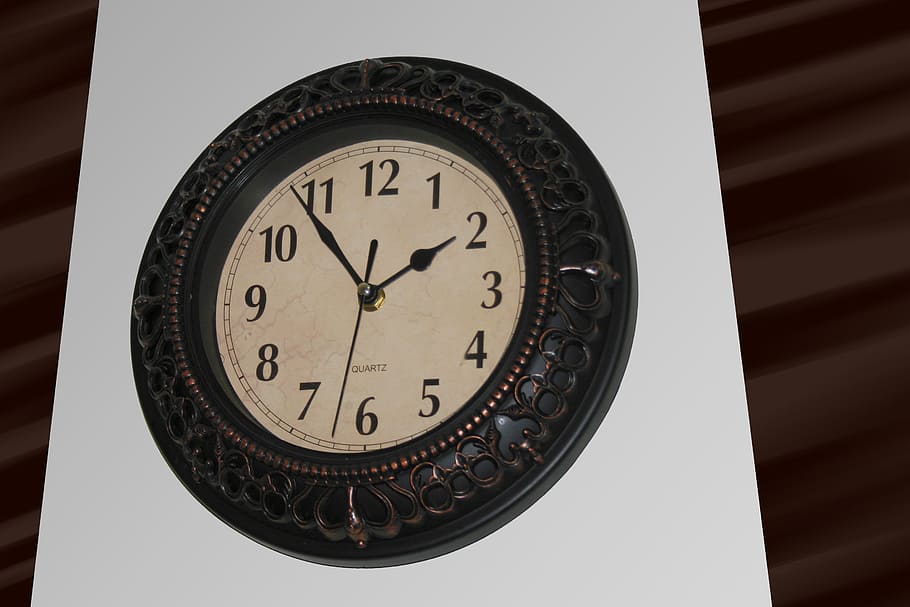 time, design, graphics card, clock, no people, minute hand HD wallpaper