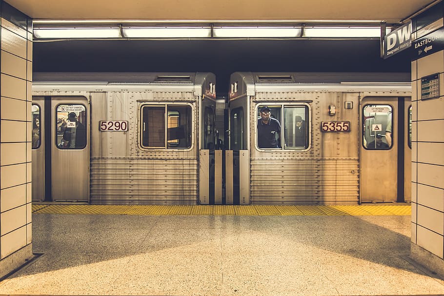 people, building, train, architecture, commuters, commuting, door HD wallpaper
