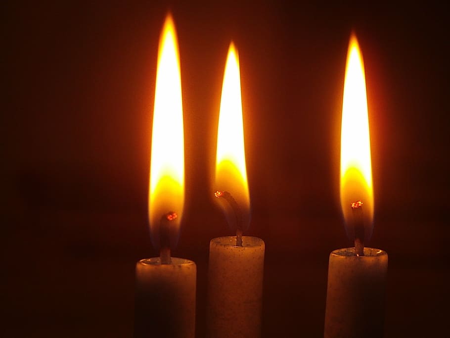 candle, advent, candlelight, atmosphere, flame, fire - Natural Phenomenon HD wallpaper