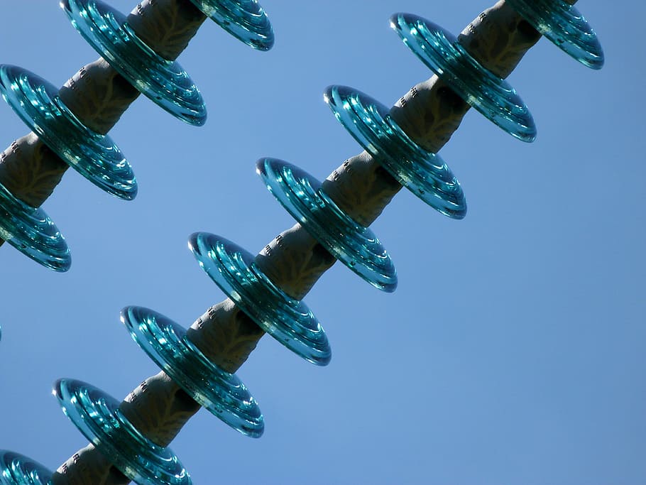 Insulator, Electricity, Protection, security, glass, disk, series HD wallpaper