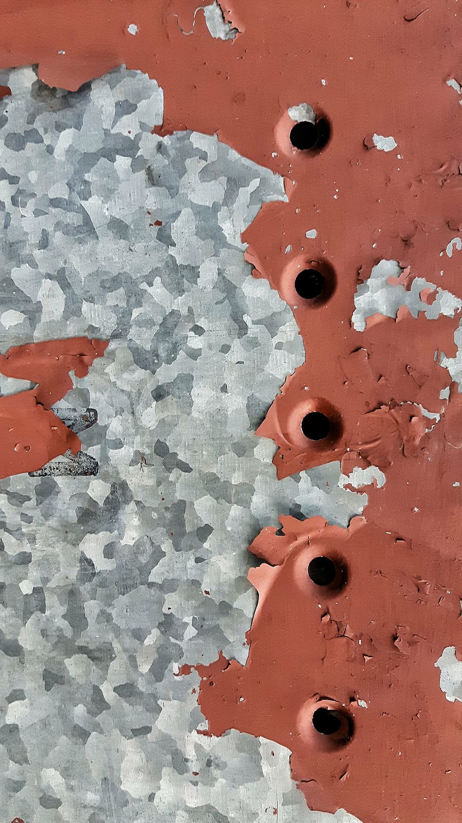 iron, rust, texture, paint, the framework, drawing, color, full frame HD wallpaper