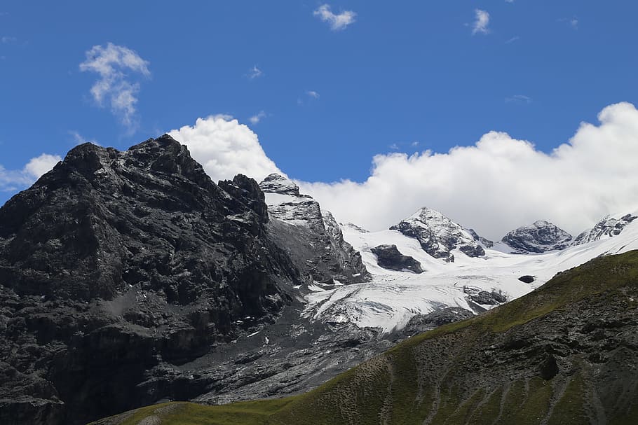 mountains, alps, sky, cloud - sky, scenics - nature, beauty in nature HD wallpaper