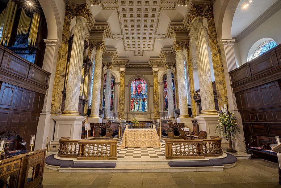 architecture, building, infrastructure, cathedral, church, design HD wallpaper
