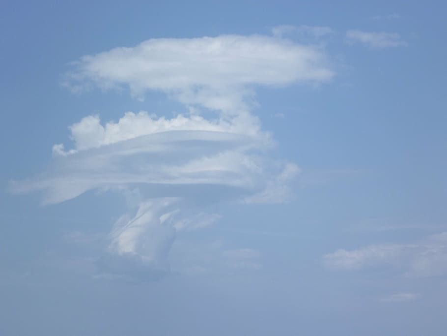 blue, sky, cloud, summer, nature, light, white, weather, day HD wallpaper