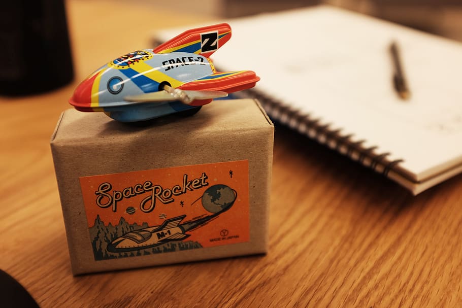 Space Rocket Toy, objects, no People, wood - Material, text, indoors HD wallpaper