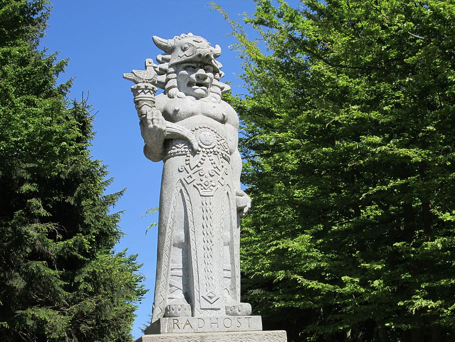 radegast, monument, tree, sculpture, plant, art and craft, statue HD wallpaper